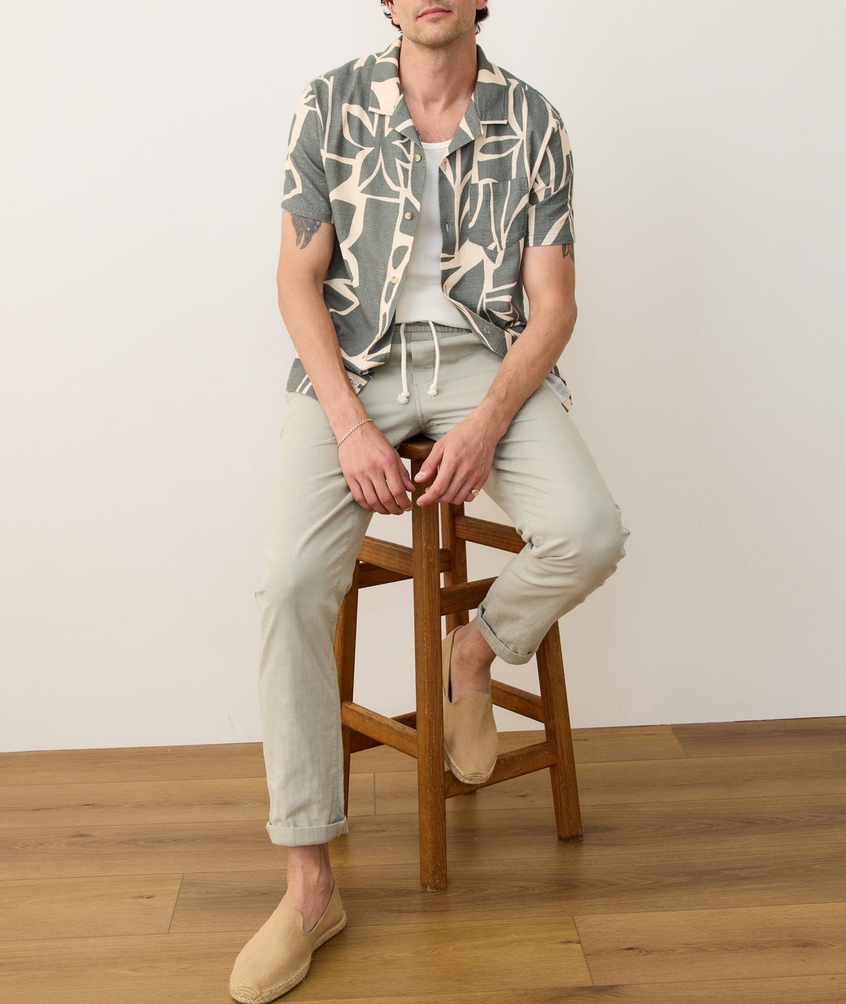 Stretch Selvage Resort Shirt