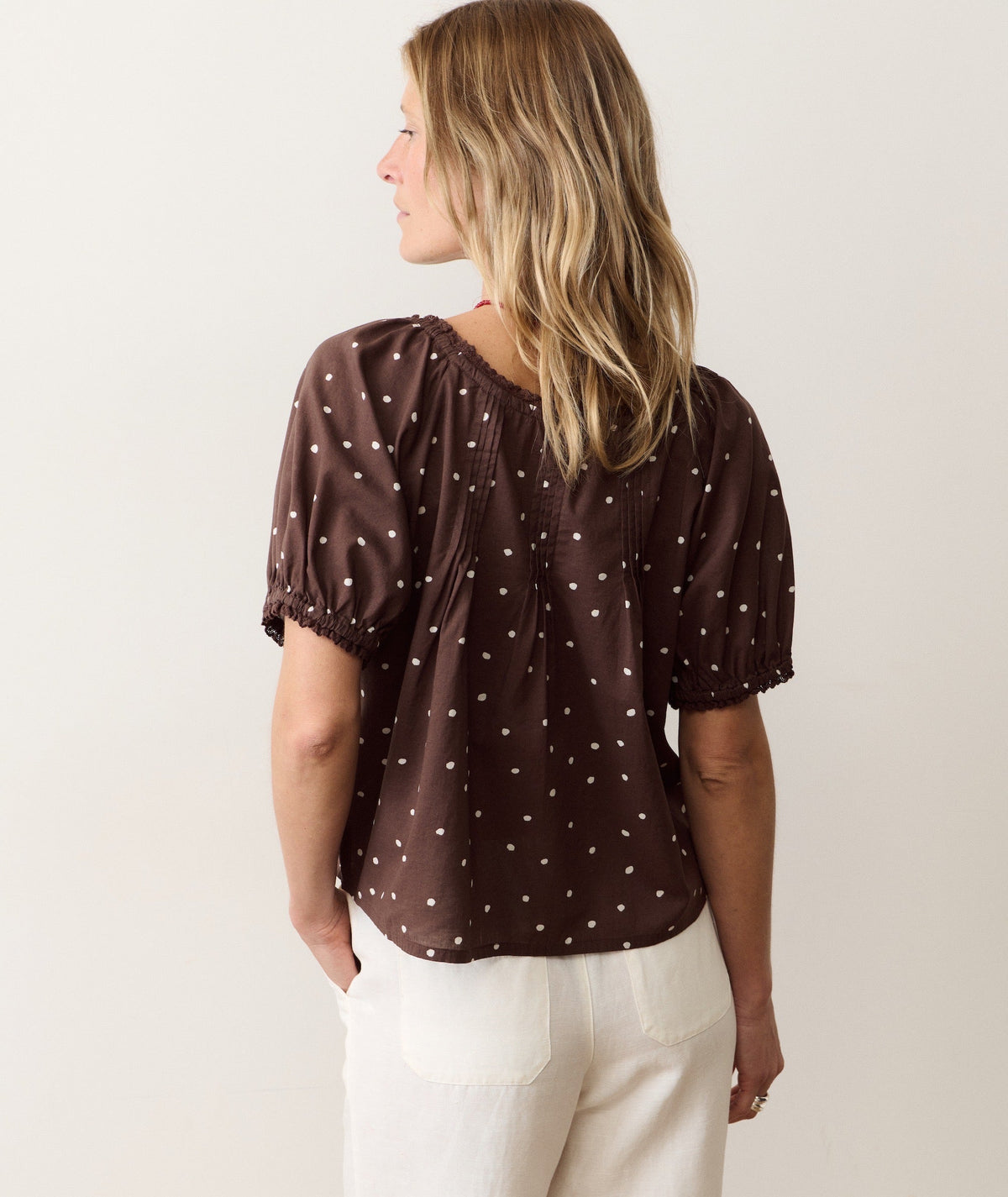 Celina Puff Top