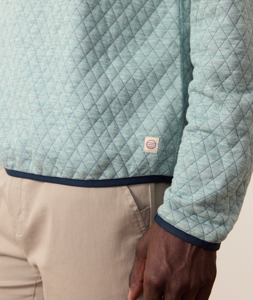 Men's Corbet Quilted Reversible Pullover
