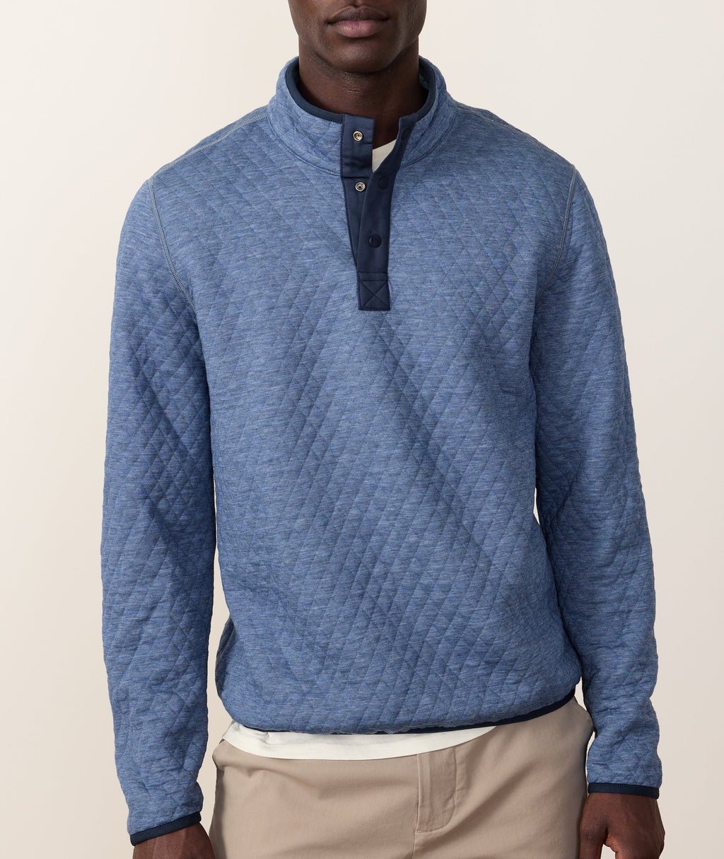 Men's Corbet Quilted Reversible Pullover