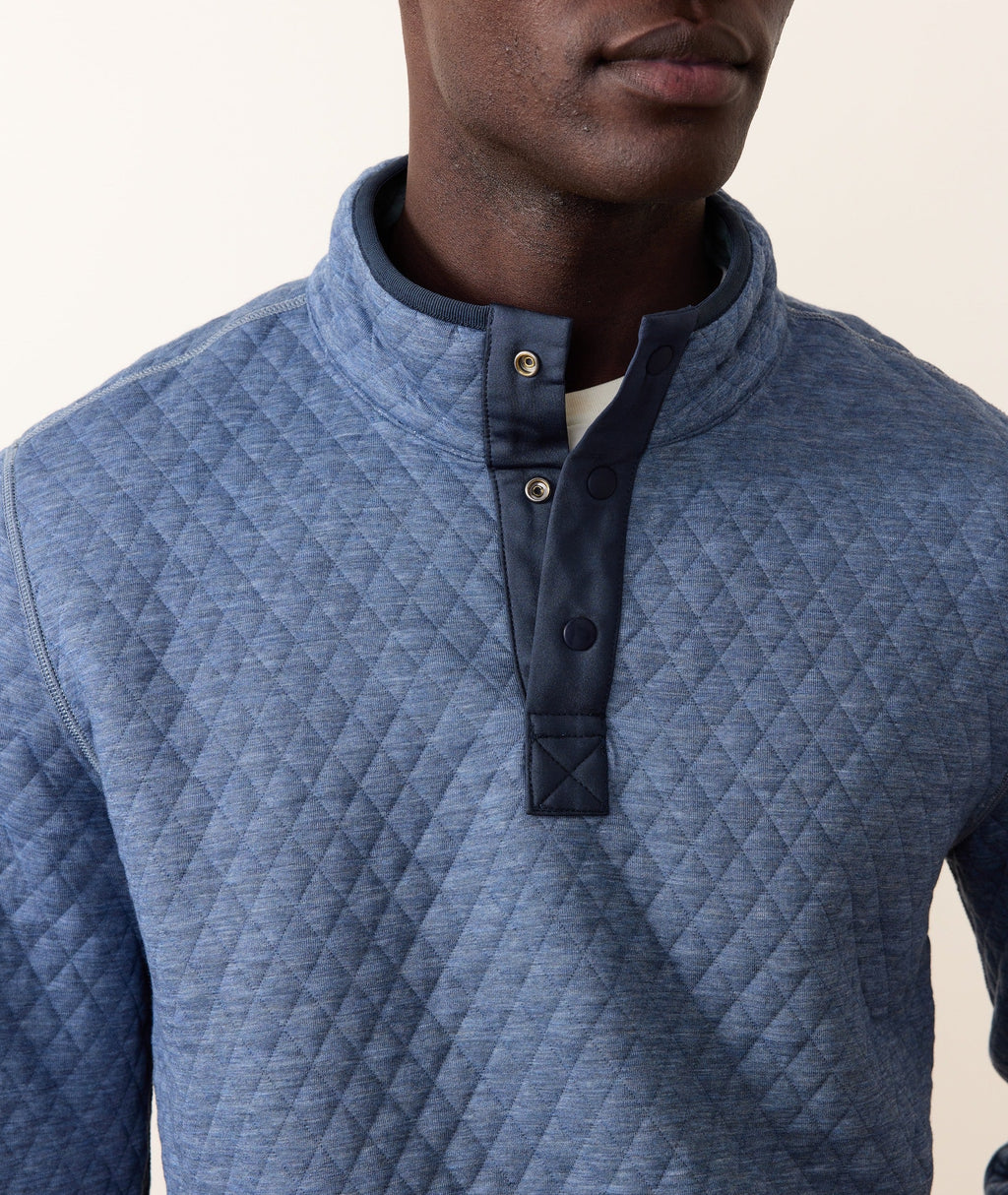 Men's Corbet Quilted Reversible Pullover