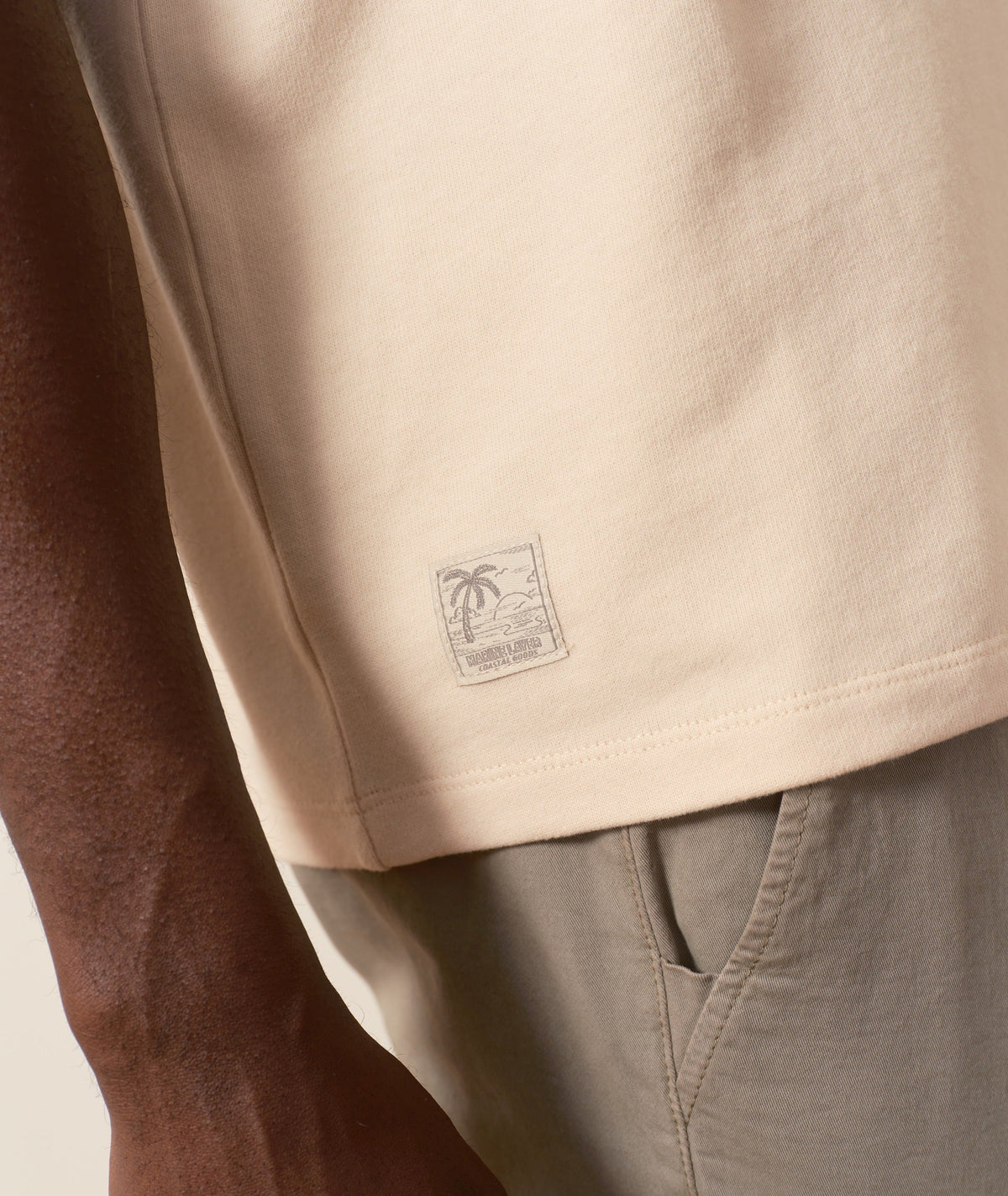 Boxy Sueded Tee