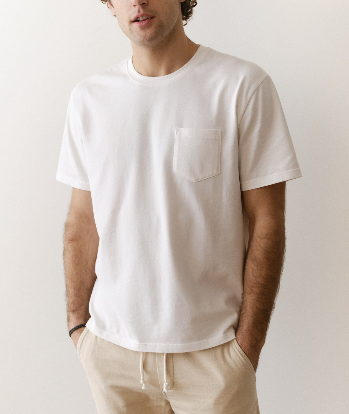 Luxe 250 Relaxed Pocket Tee