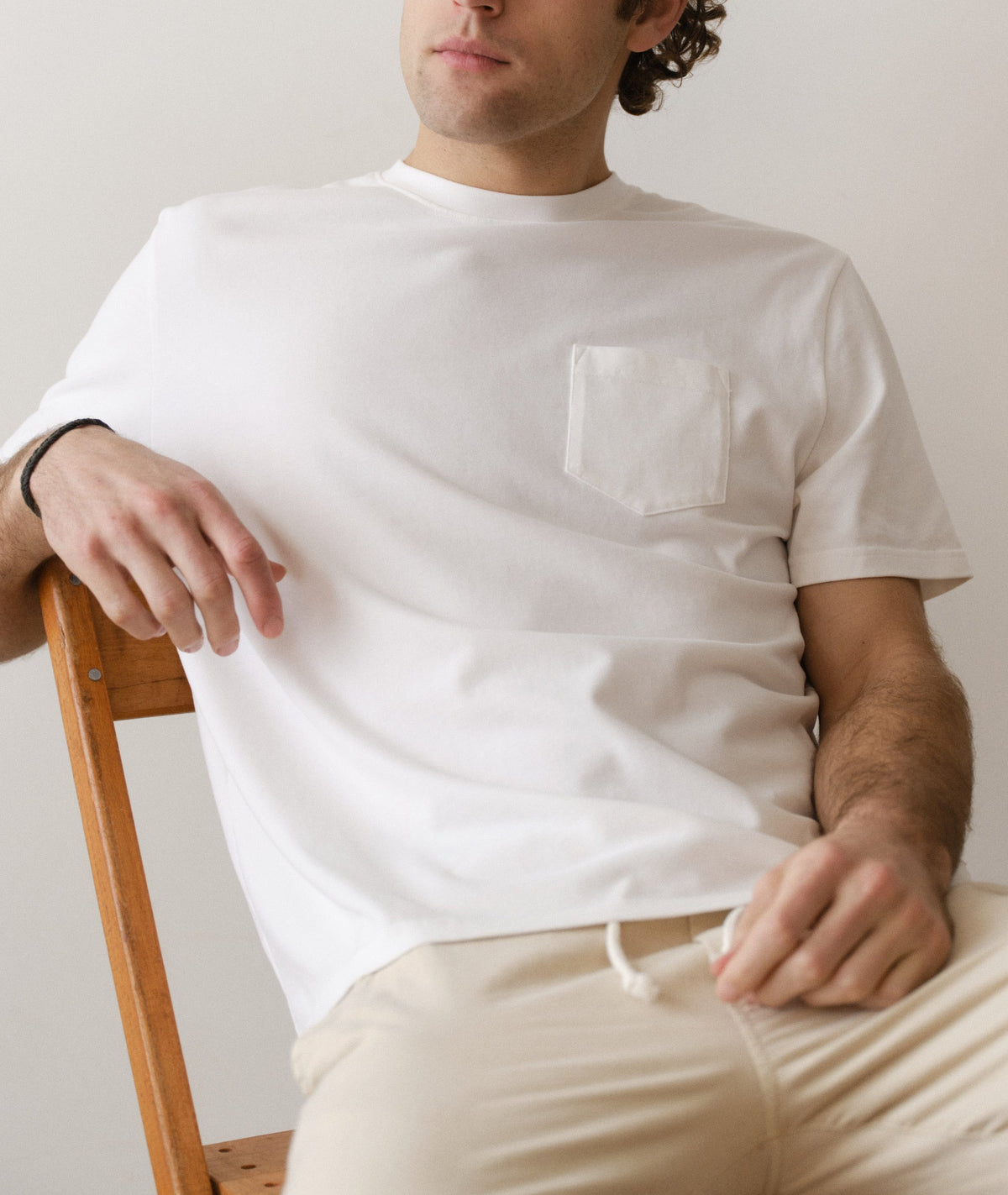 Luxe 250 Relaxed Pocket Tee