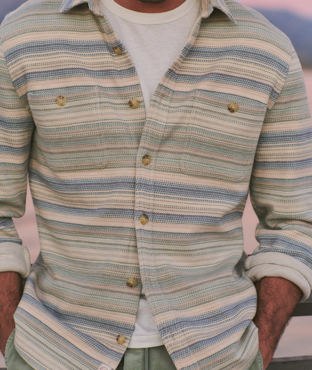 Pacifica Stretch Twill Overshirt