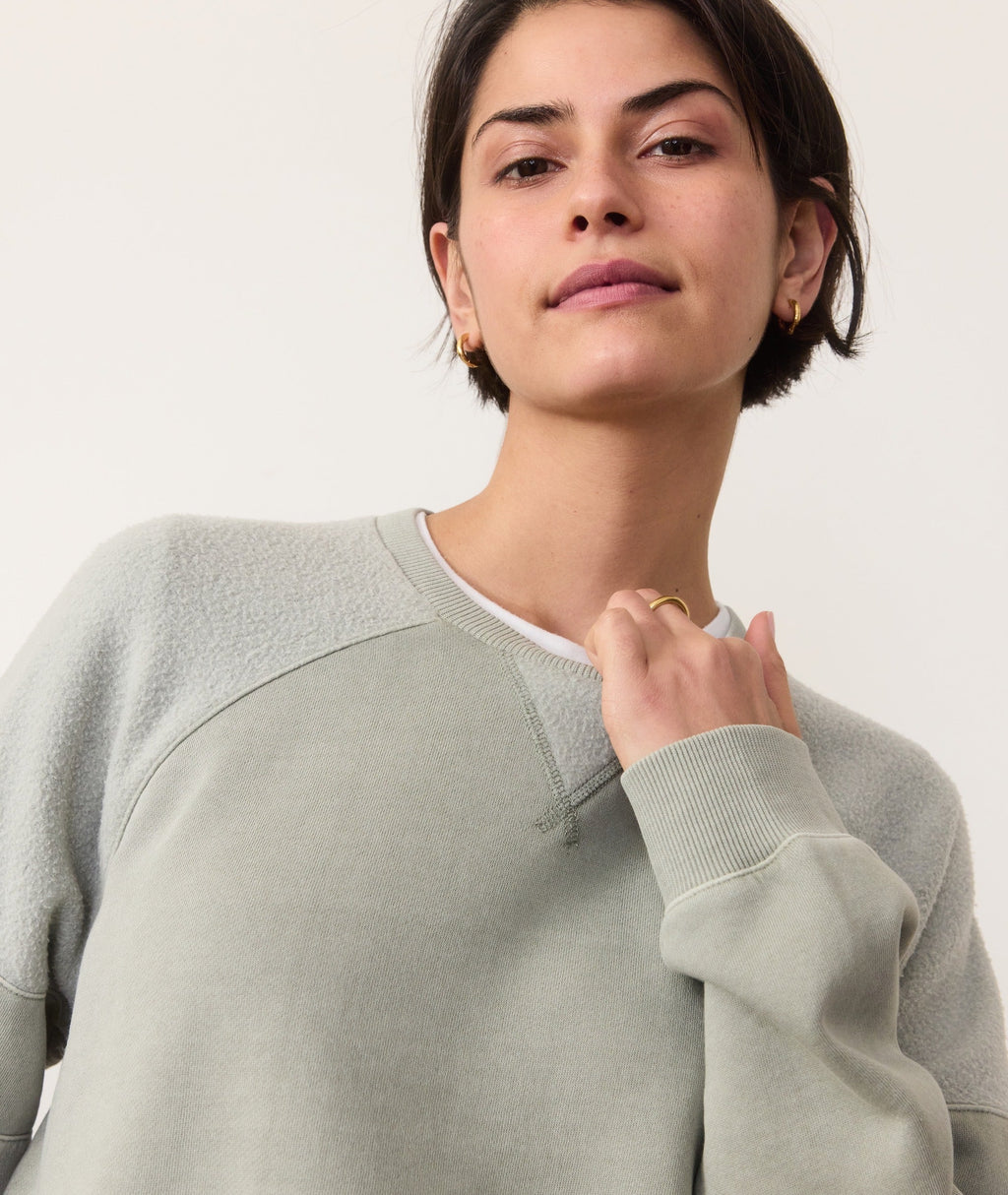 Cloud 9 Fleece Crop Sweatshirt