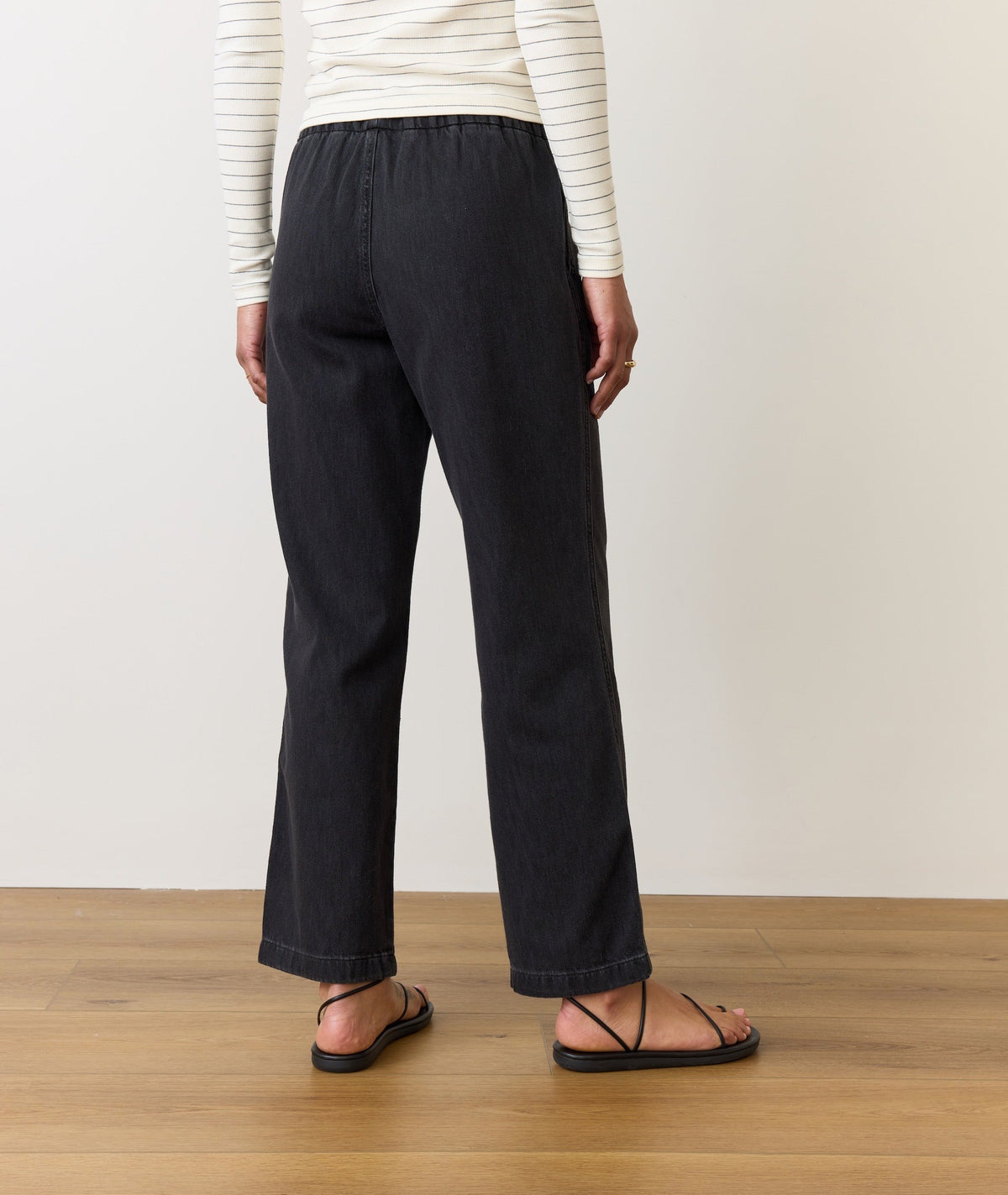 Drawstring Denim Pant