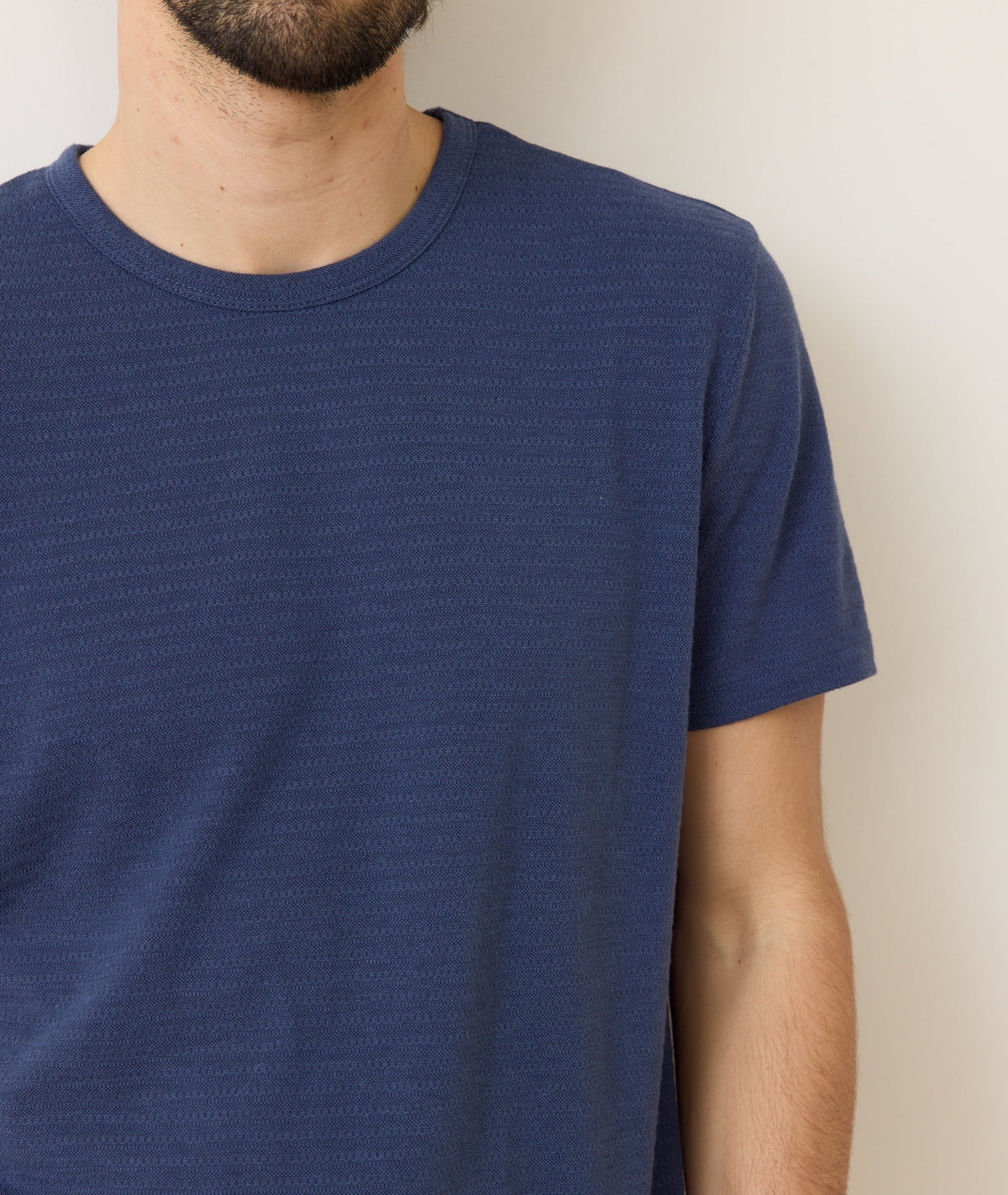 Signature Jacquard Crew Tee