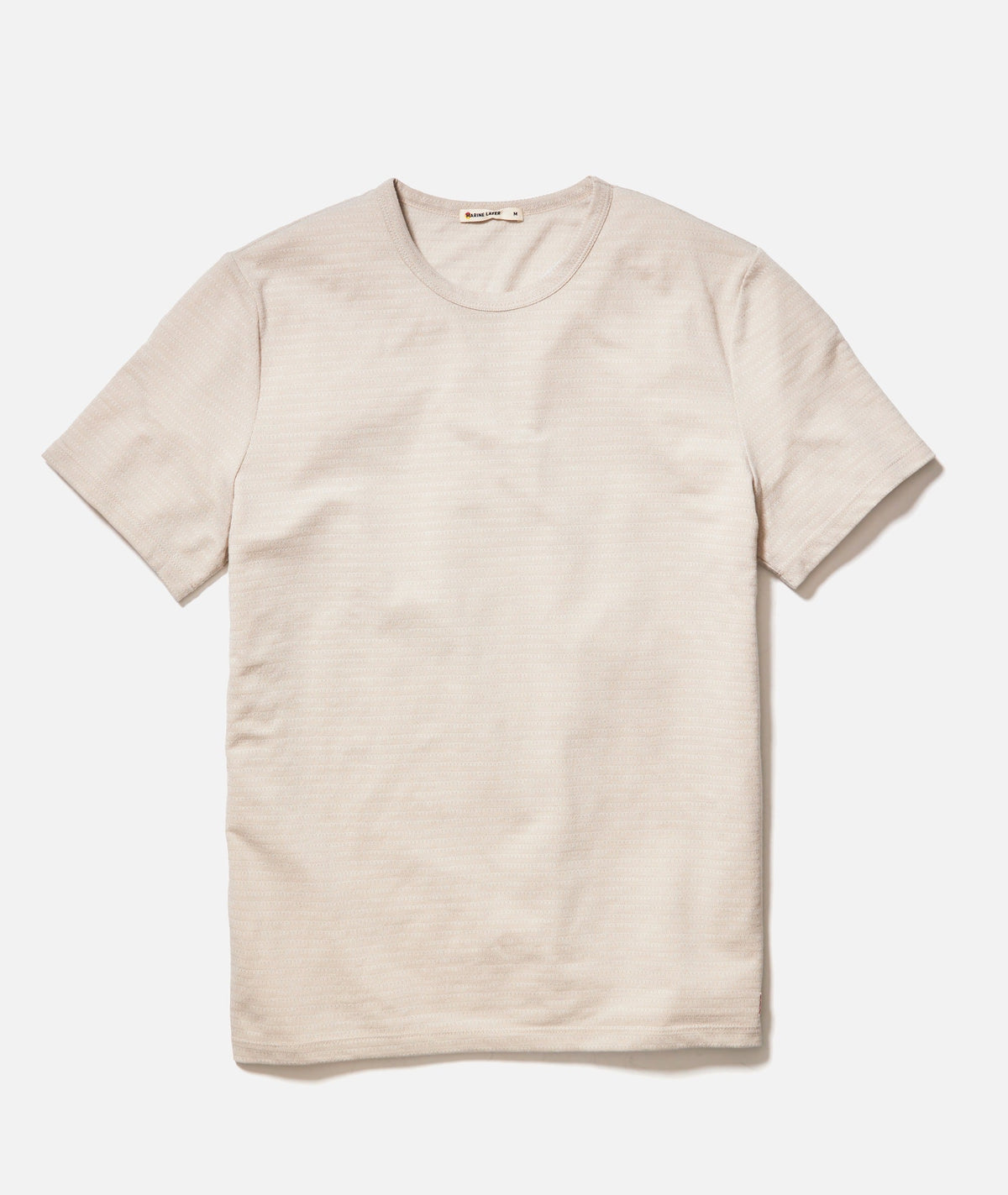 Signature Jacquard Crew Tee