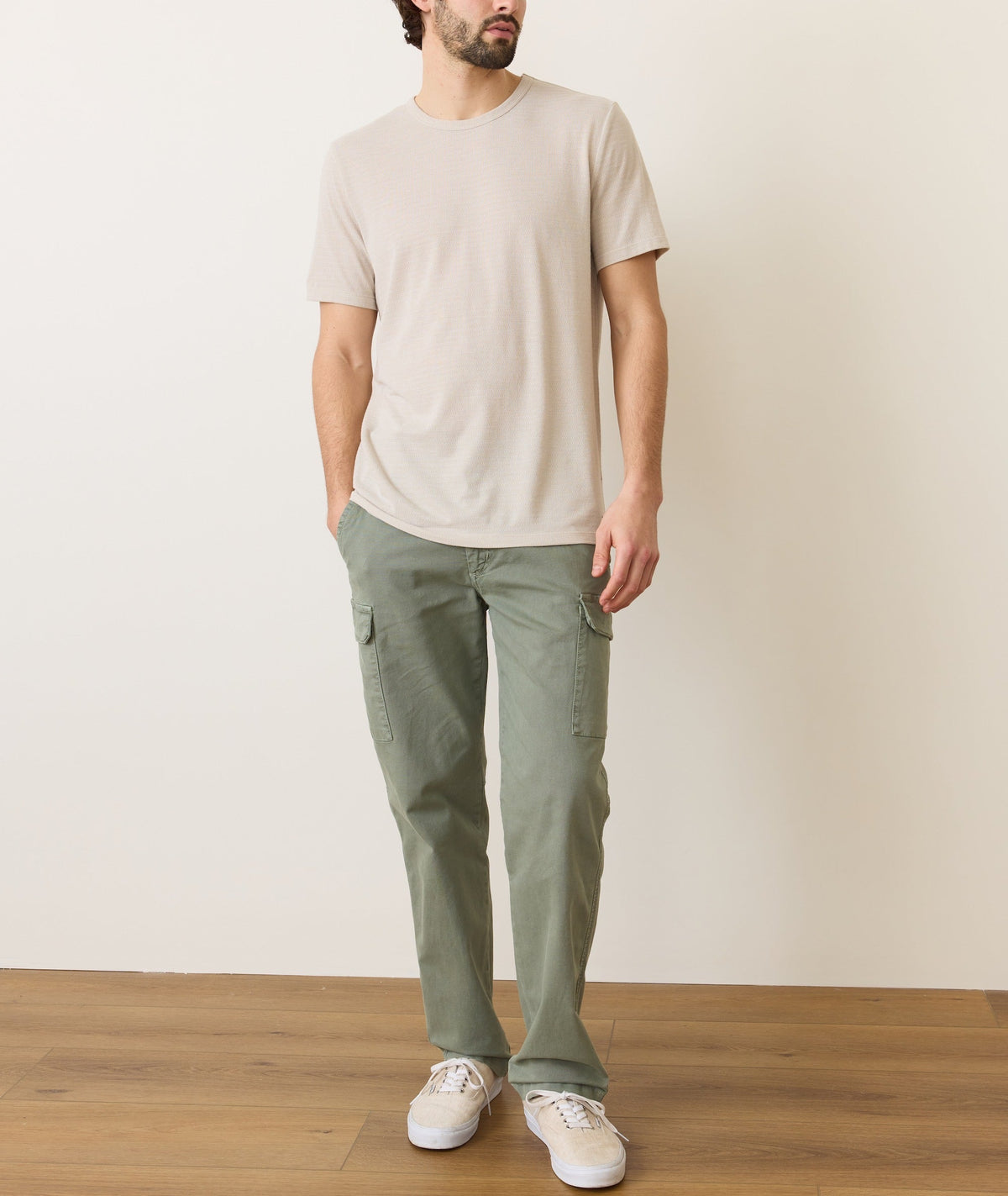 Signature Jacquard Crew Tee