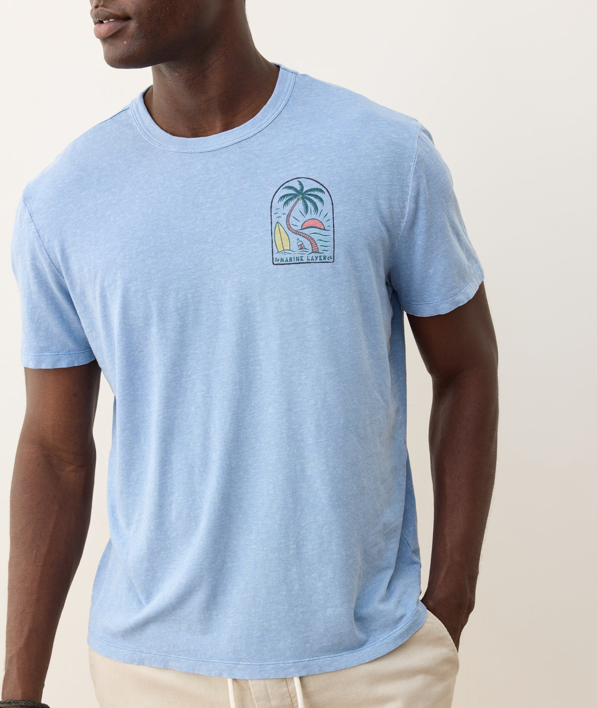 Relaxed Hemp Graphic Tee