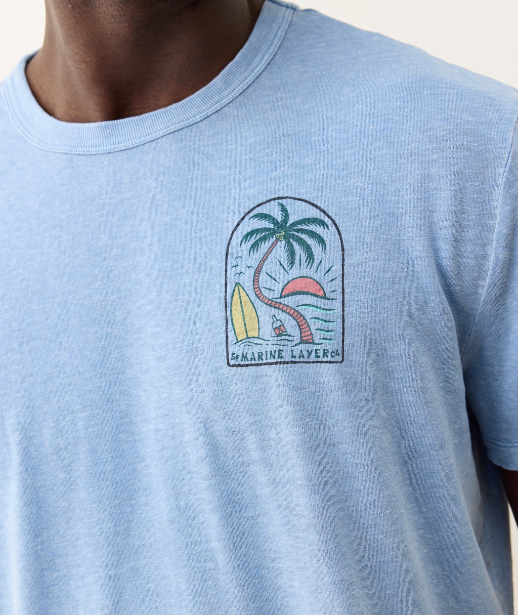 Relaxed Hemp Graphic Tee