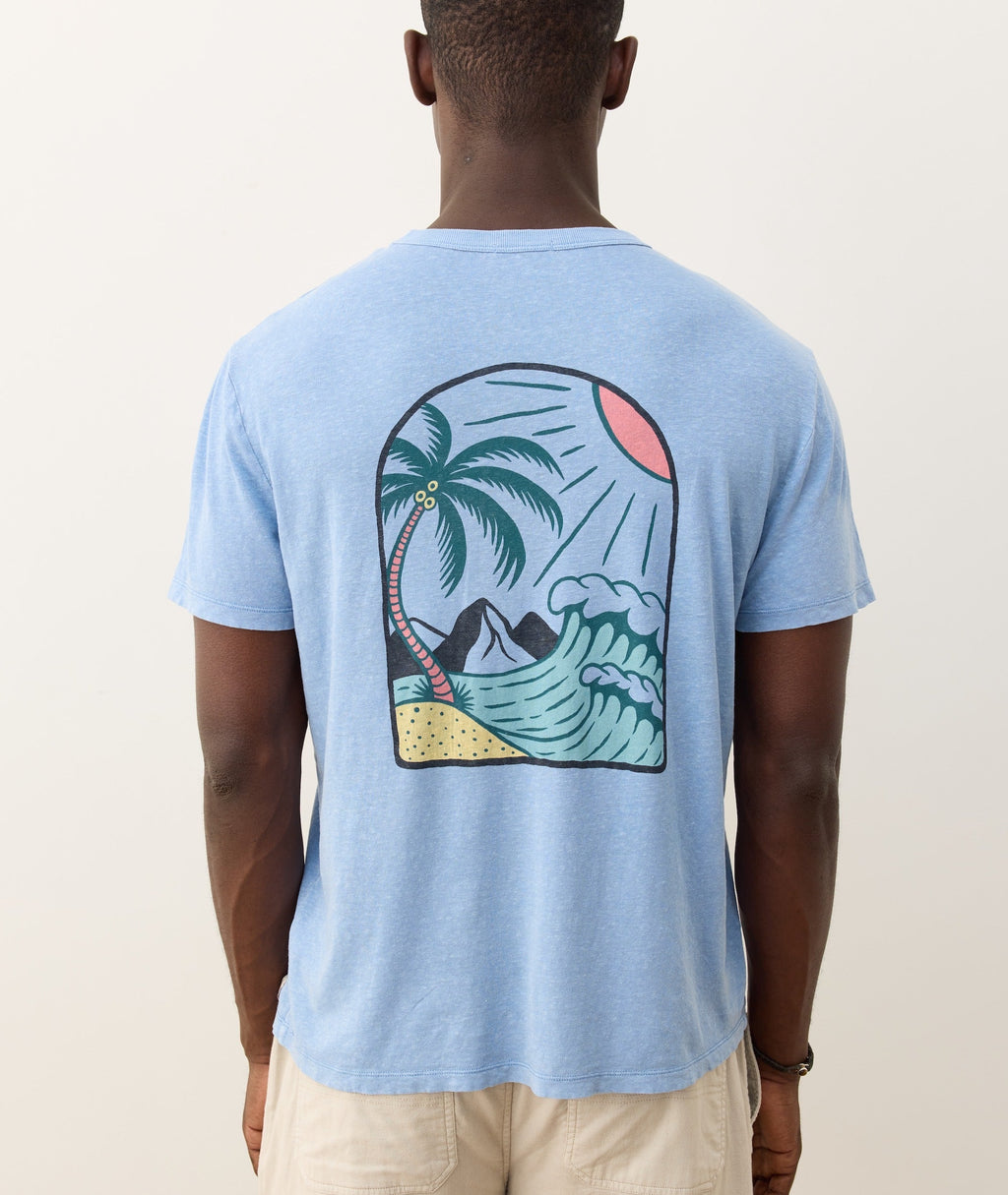 Relaxed Hemp Graphic Tee