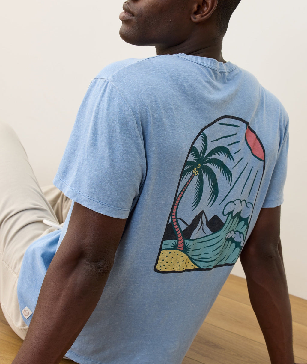 Relaxed Hemp Graphic Tee