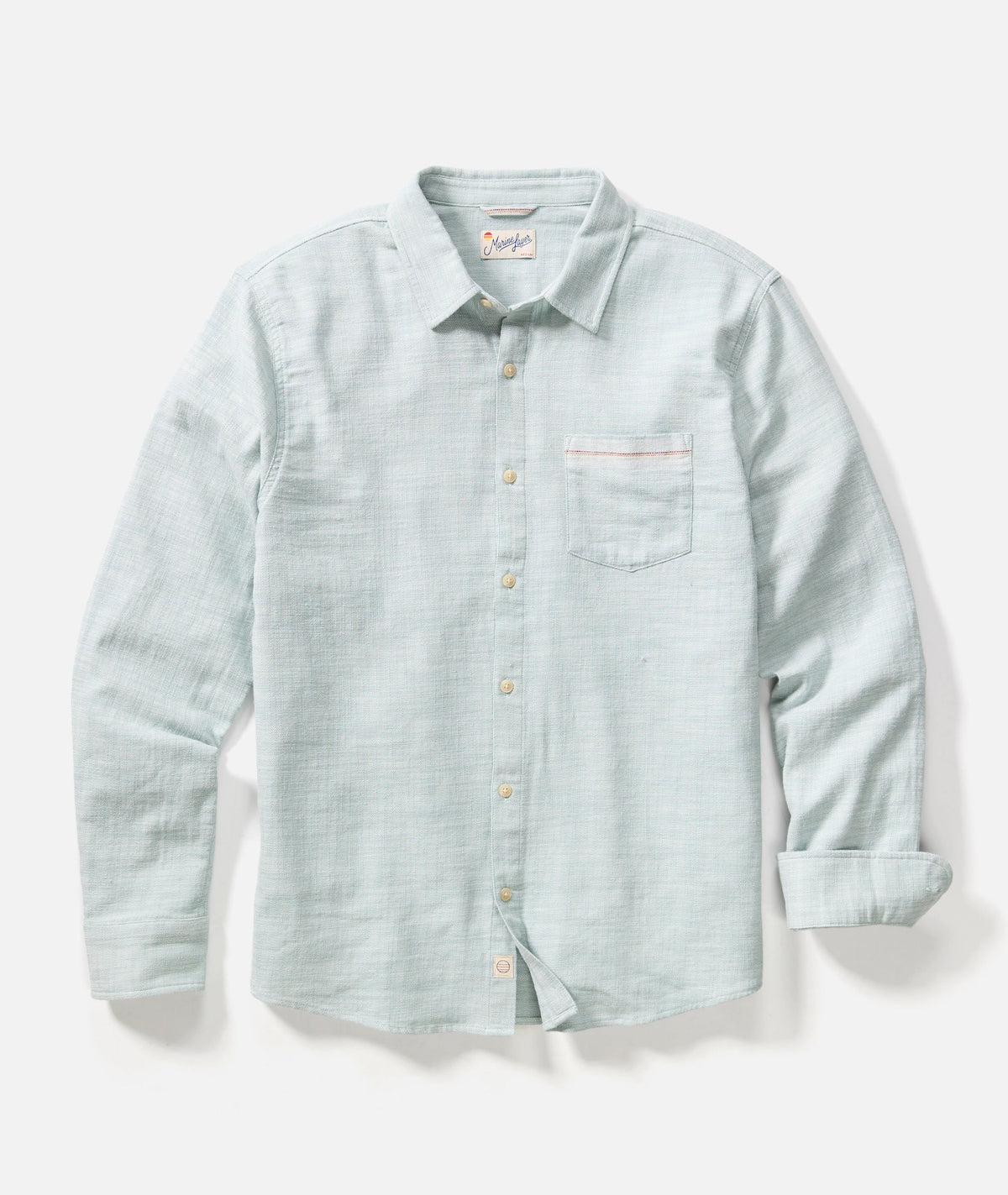 Stretch Selvage Long Sleeve Shirt