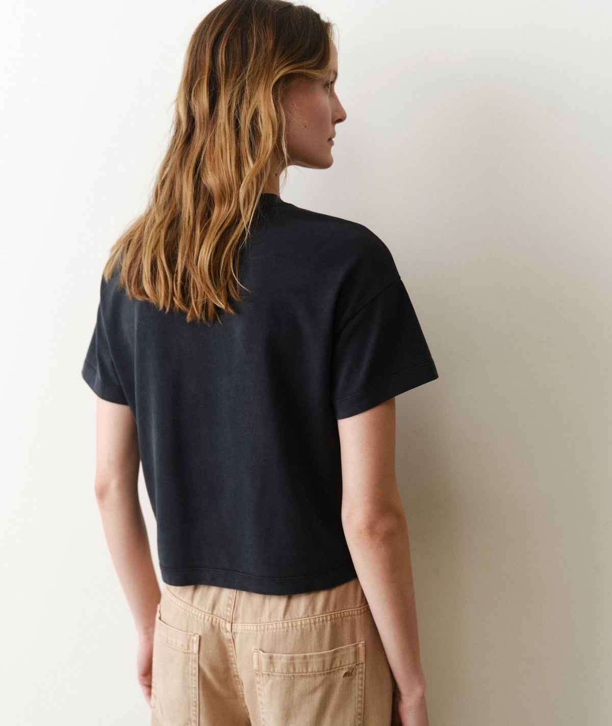 Luxe Sueded Tee