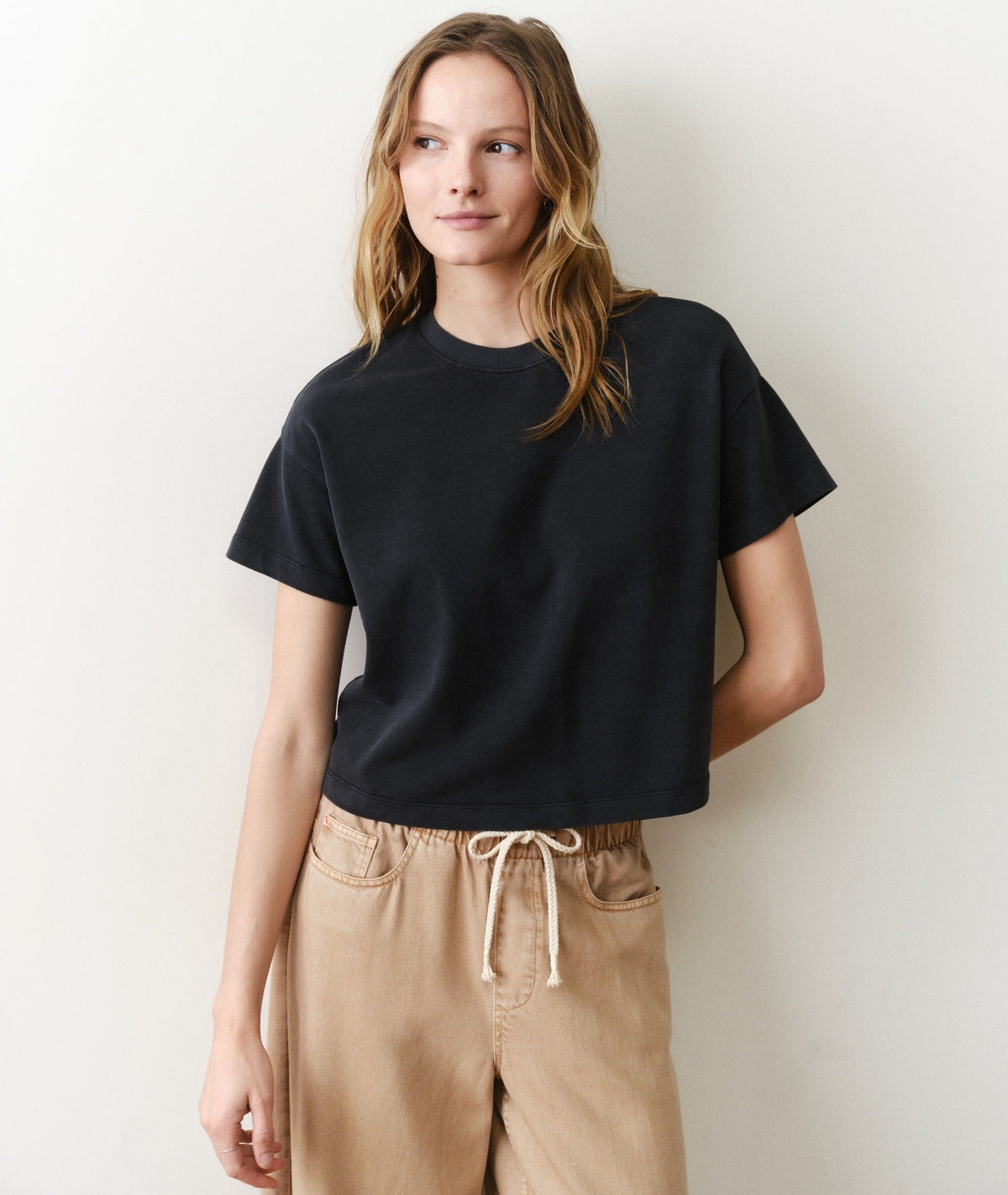 Luxe Sueded Tee