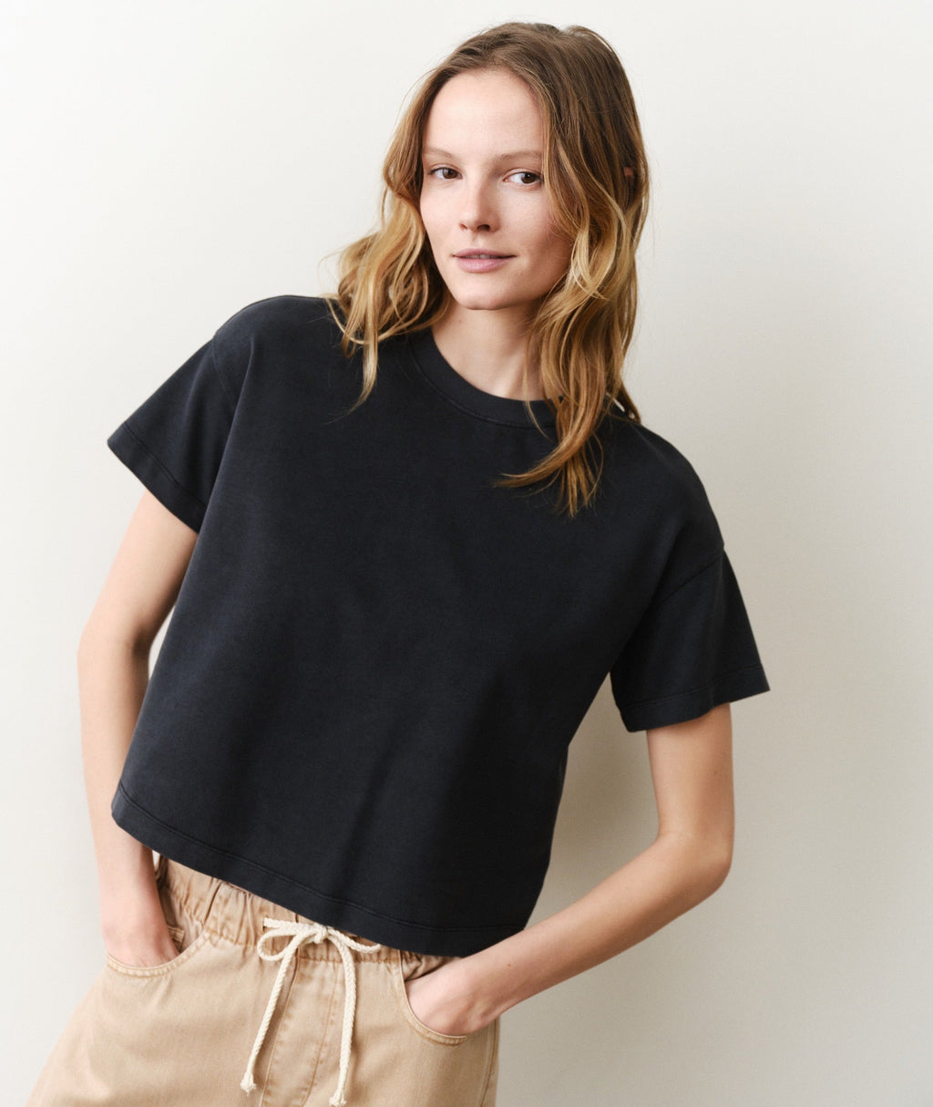 Luxe Sueded Tee