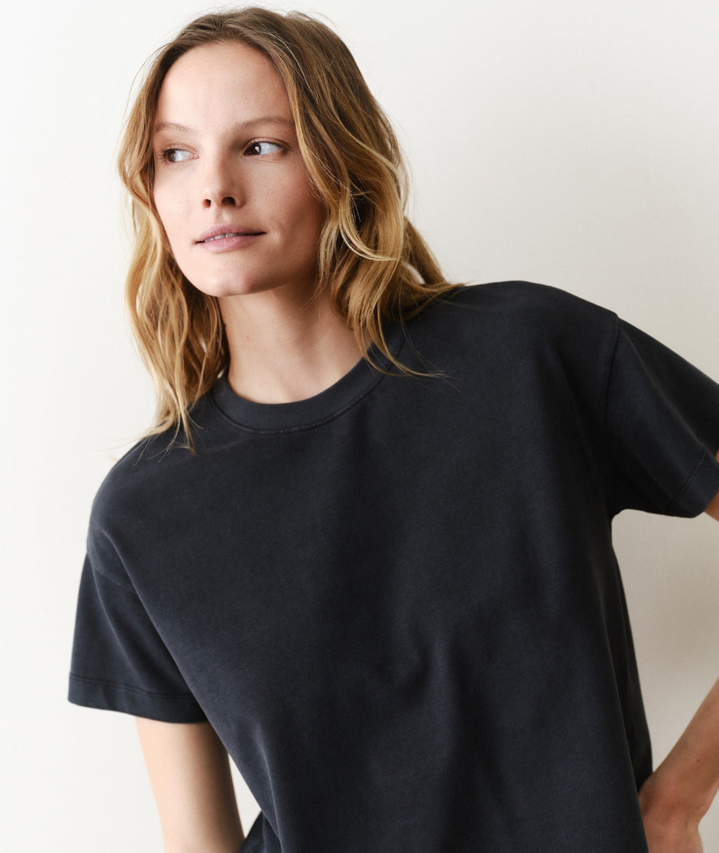 Luxe Sueded Tee