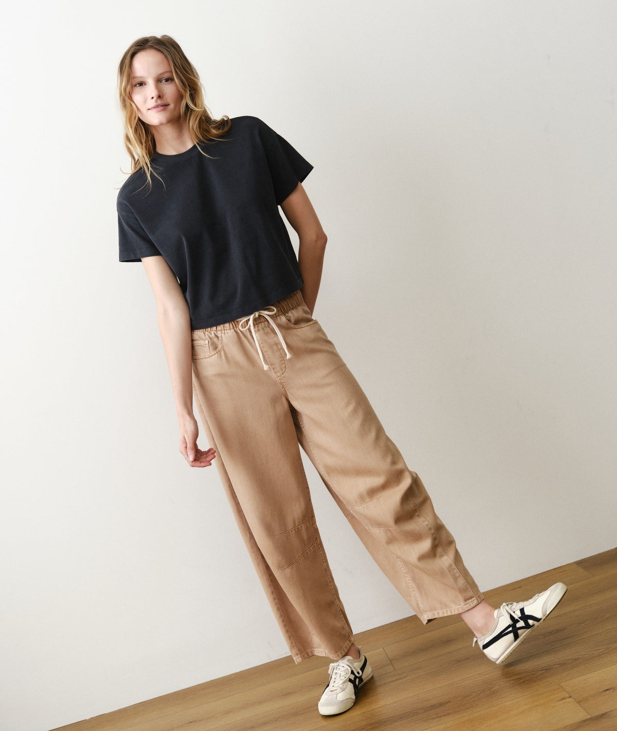 Luxe Sueded Tee