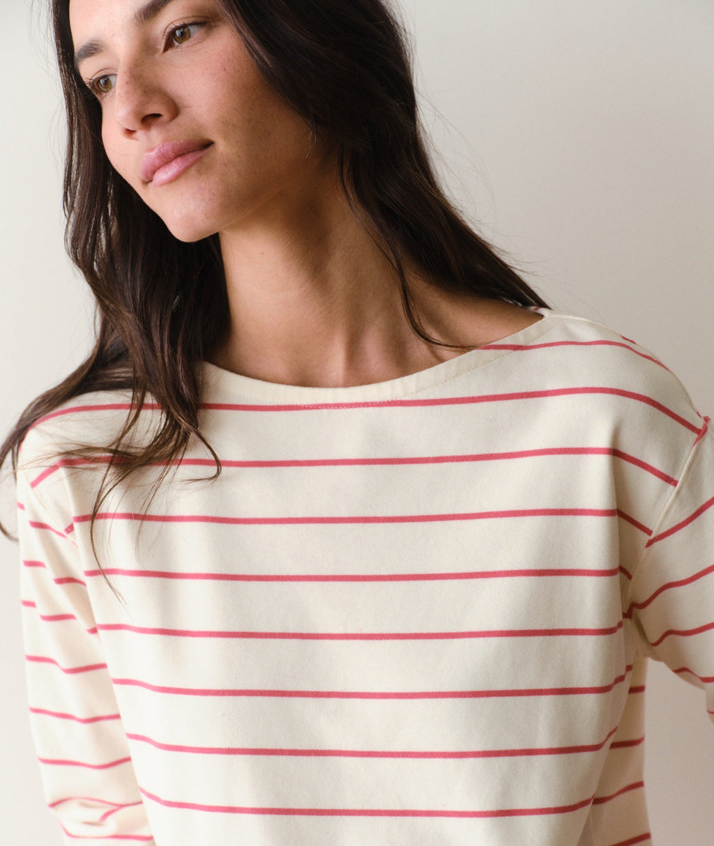 Luxe Sueded Mariner Tee