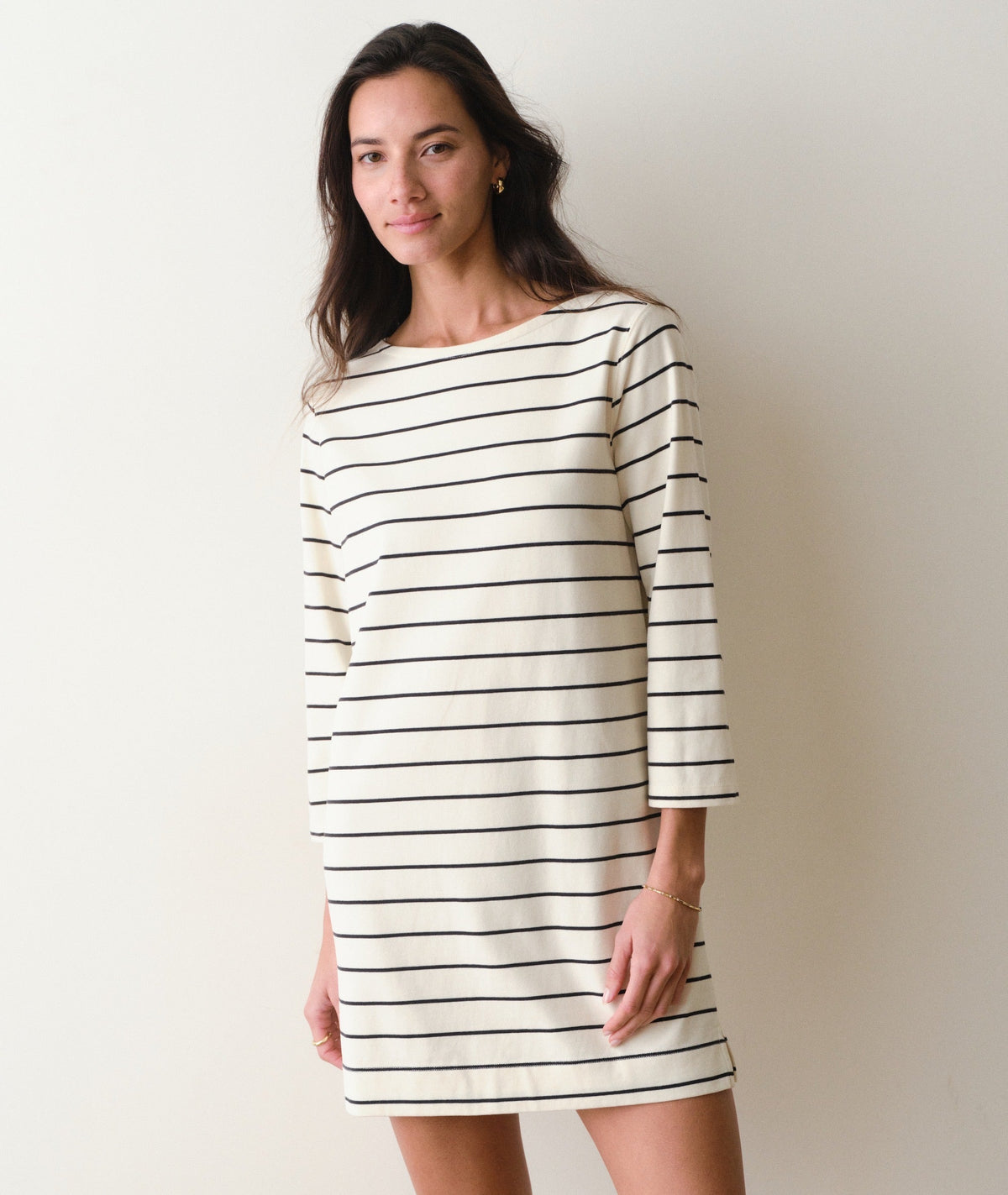 Luxe Sueded Mariner Dress