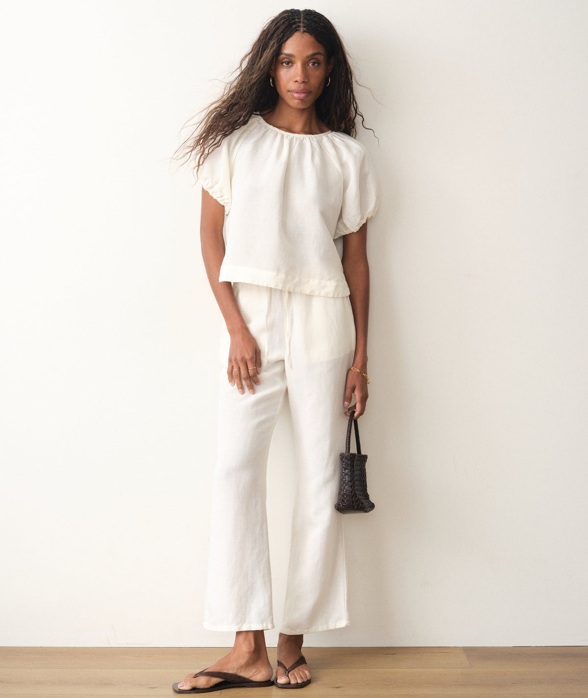 Rosa Linen Top