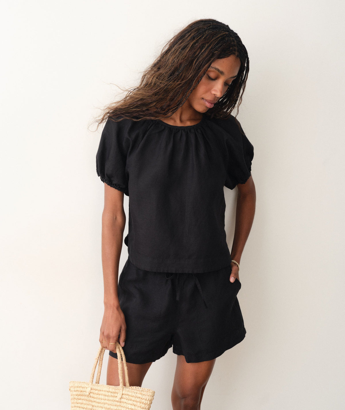 Rosa Linen Top