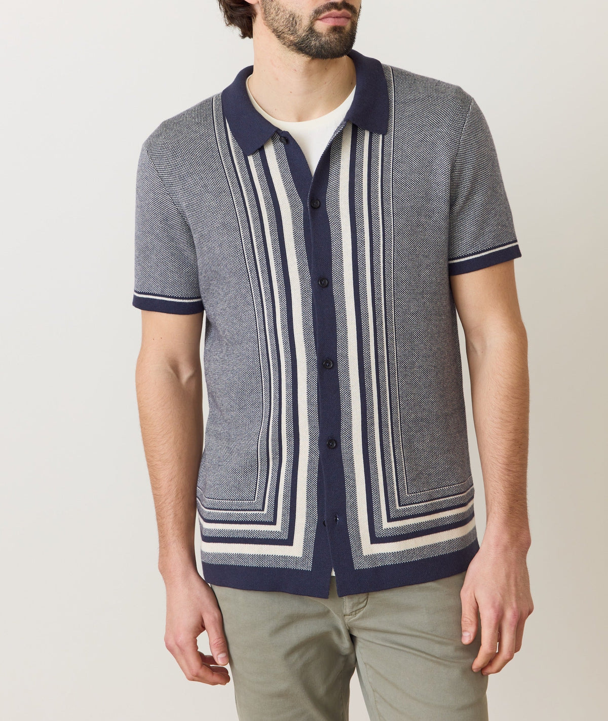 Ethan Sweater Button-Down