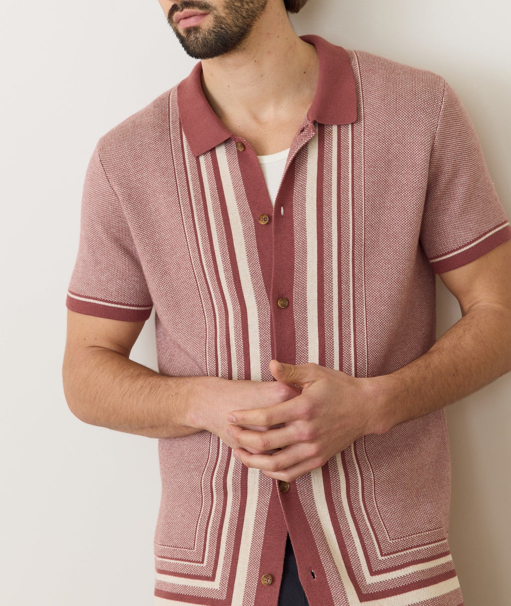Ethan Sweater Button-Down