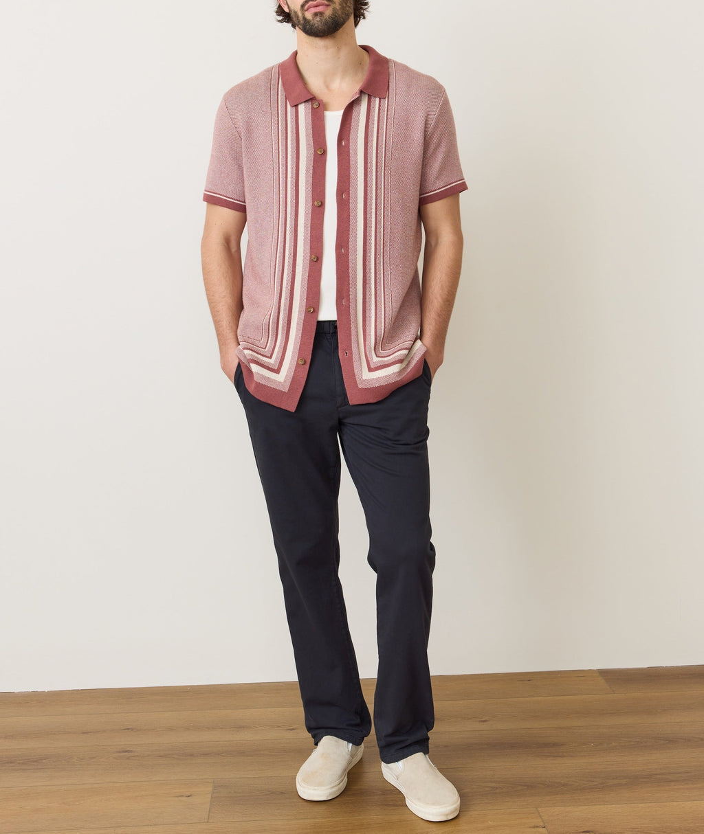 Ethan Sweater Button-Down