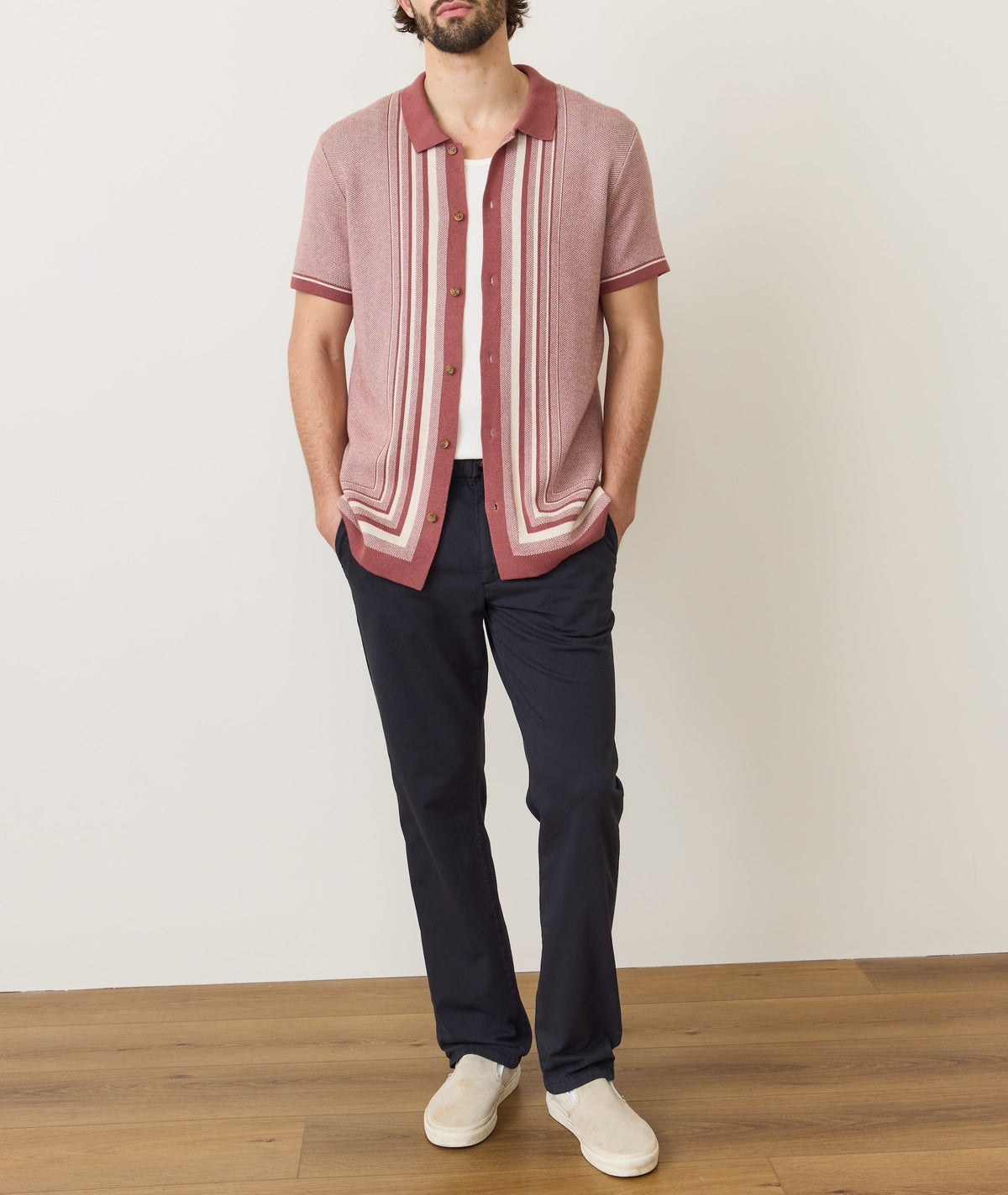 Ethan Sweater Button-Down