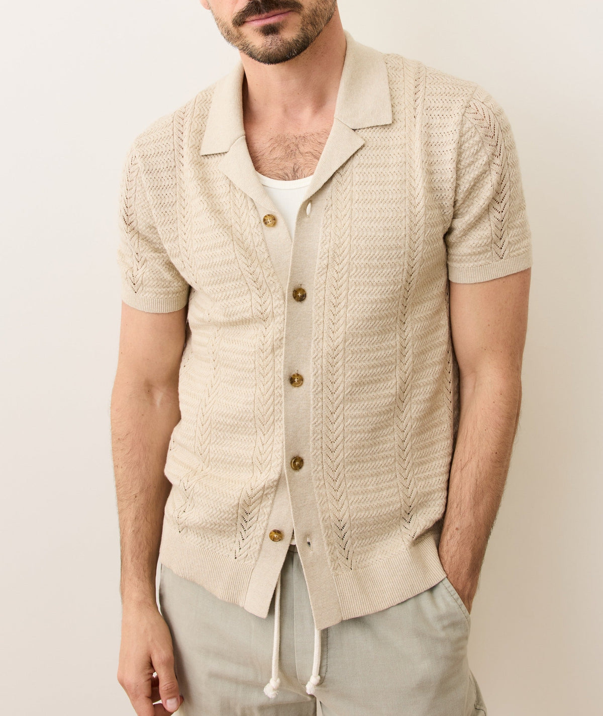 Jaden Sweater Resort Shirt