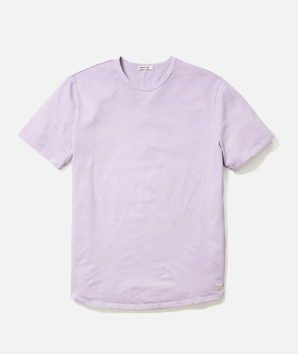 Saddle Hem Crew Tee