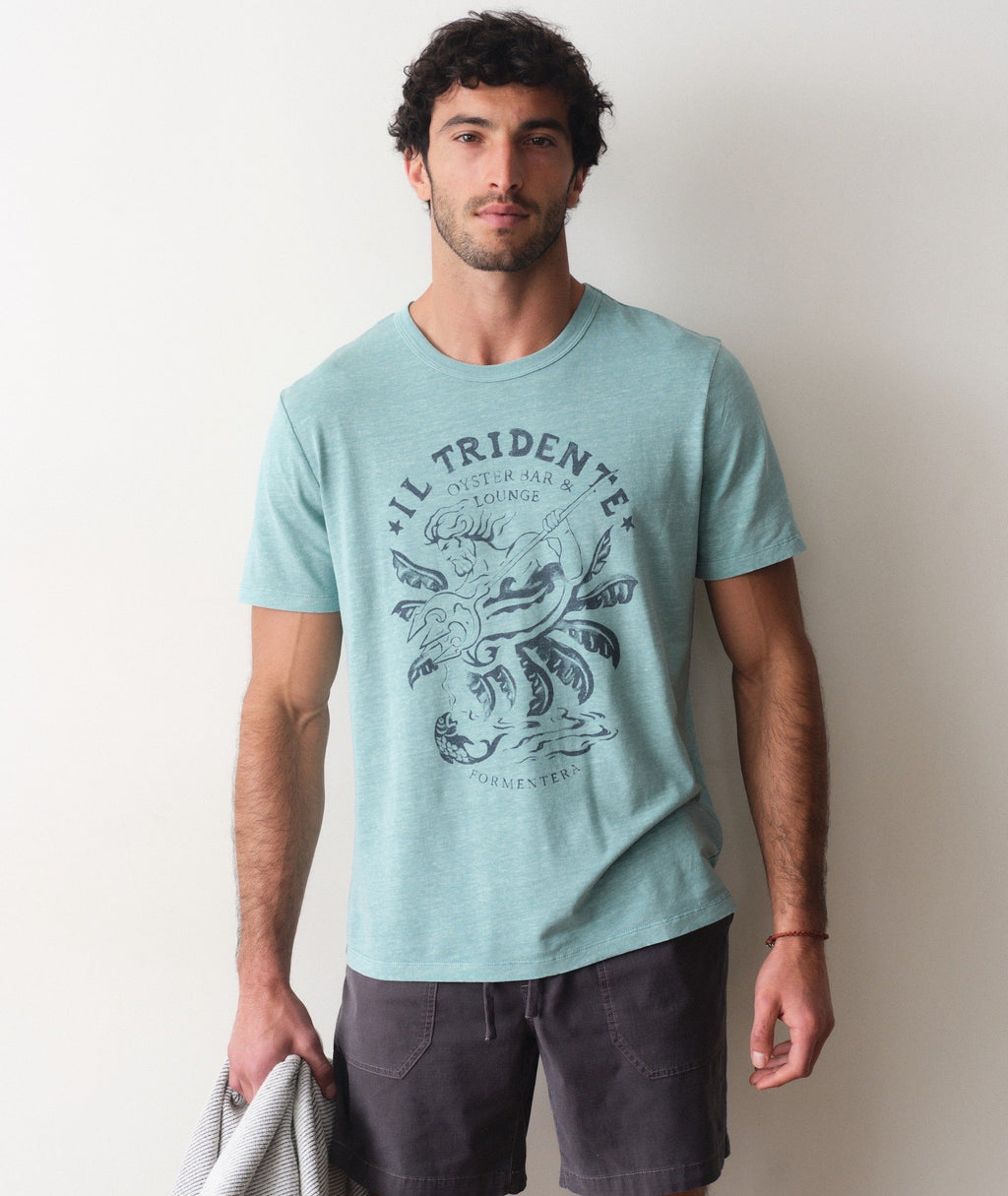 Hemp Cotton Relaxed Graphic Tee
