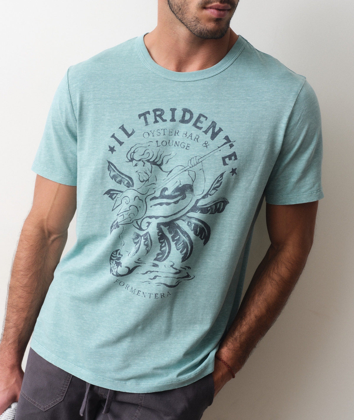 Hemp Cotton Relaxed Graphic Tee