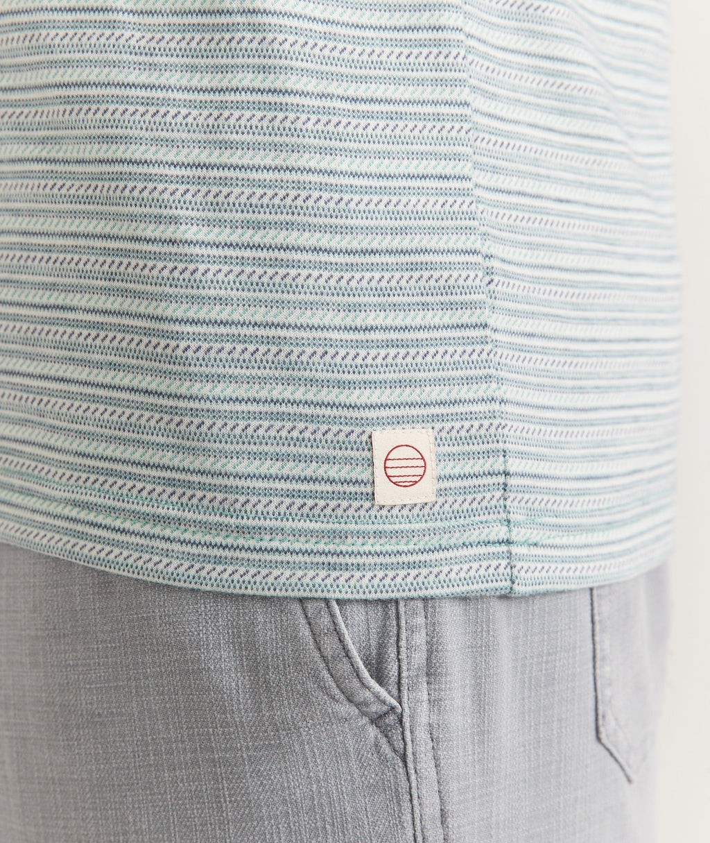 Signature Jacquard Crew Tee