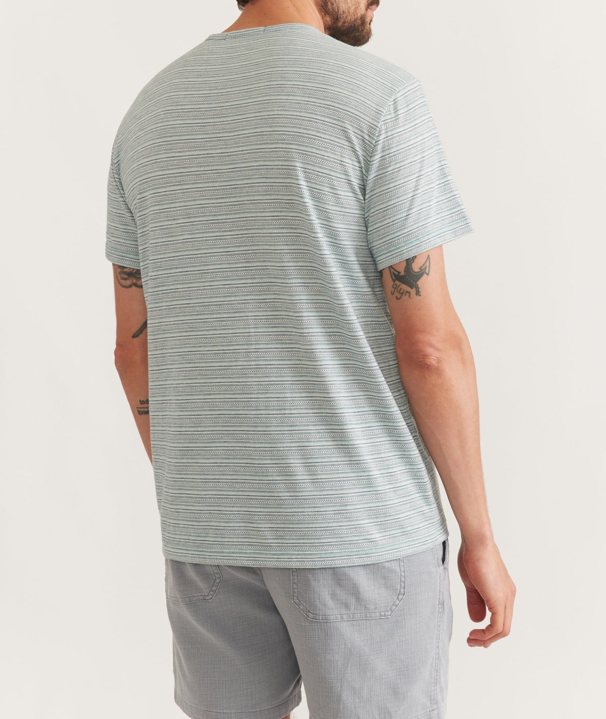 Signature Jacquard Crew Tee