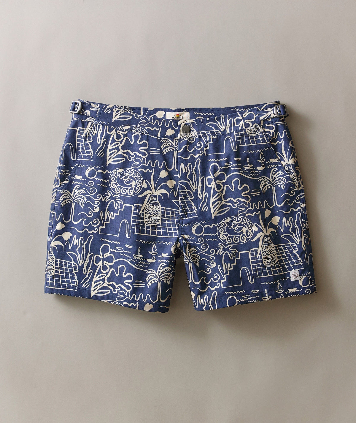 5" Vintage Swim Trunk