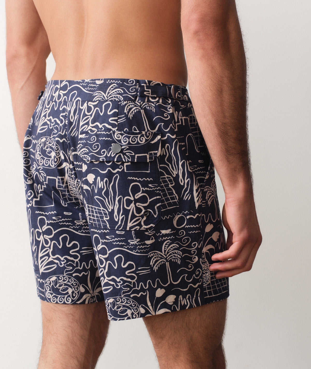 5" Vintage Swim Trunk