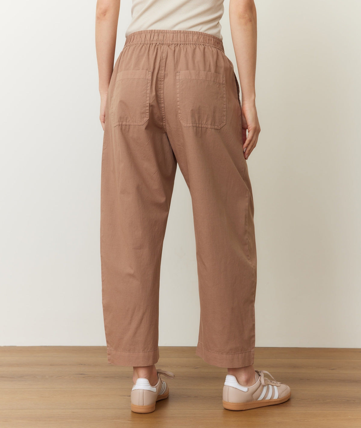 Kyra Poplin Barrel Pant