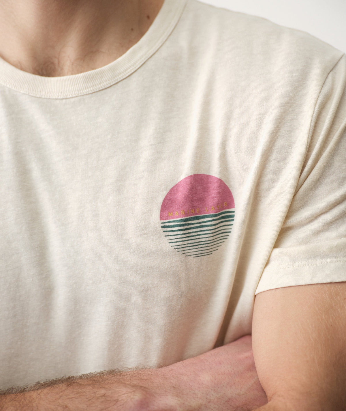 Hemp Cotton Relaxed Graphic Tee