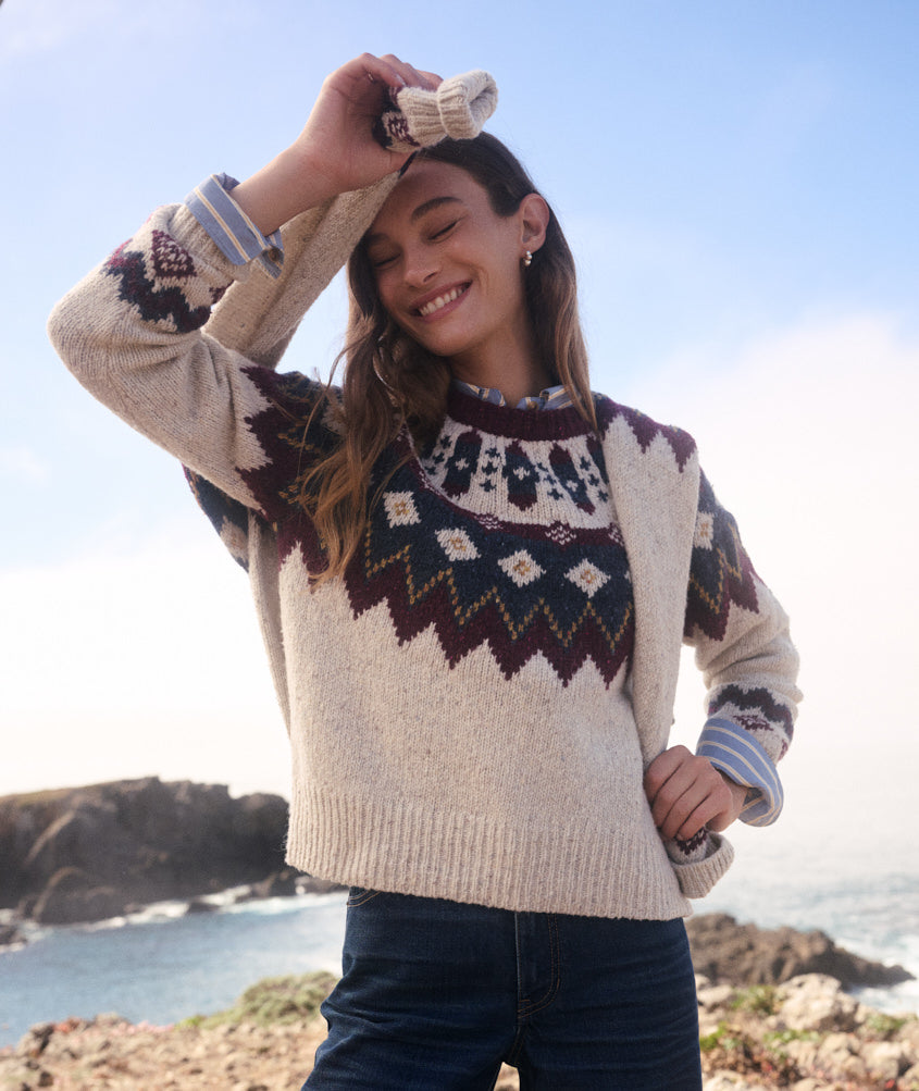 Donegal Fair Isle Sweater