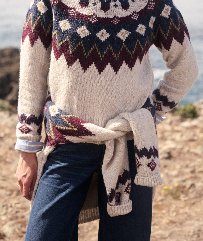 Donegal Fair Isle Sweater