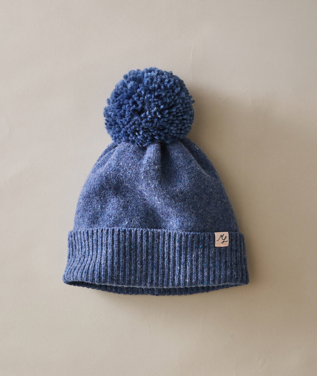 Coastal Merino Pom Beanie