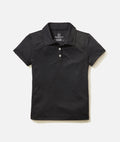 Women's Re-Spun Air Polo in Black