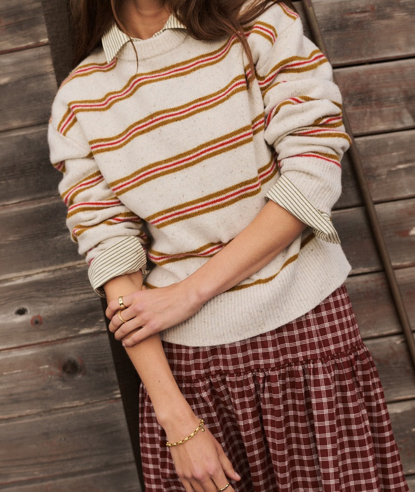 Coastal Merino Crewneck Sweater