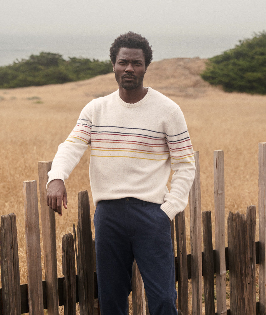 Coastal Merino Crewneck Sweater