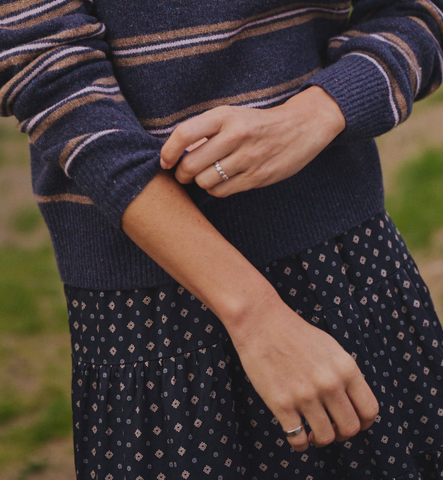 Seasonal outfit styling