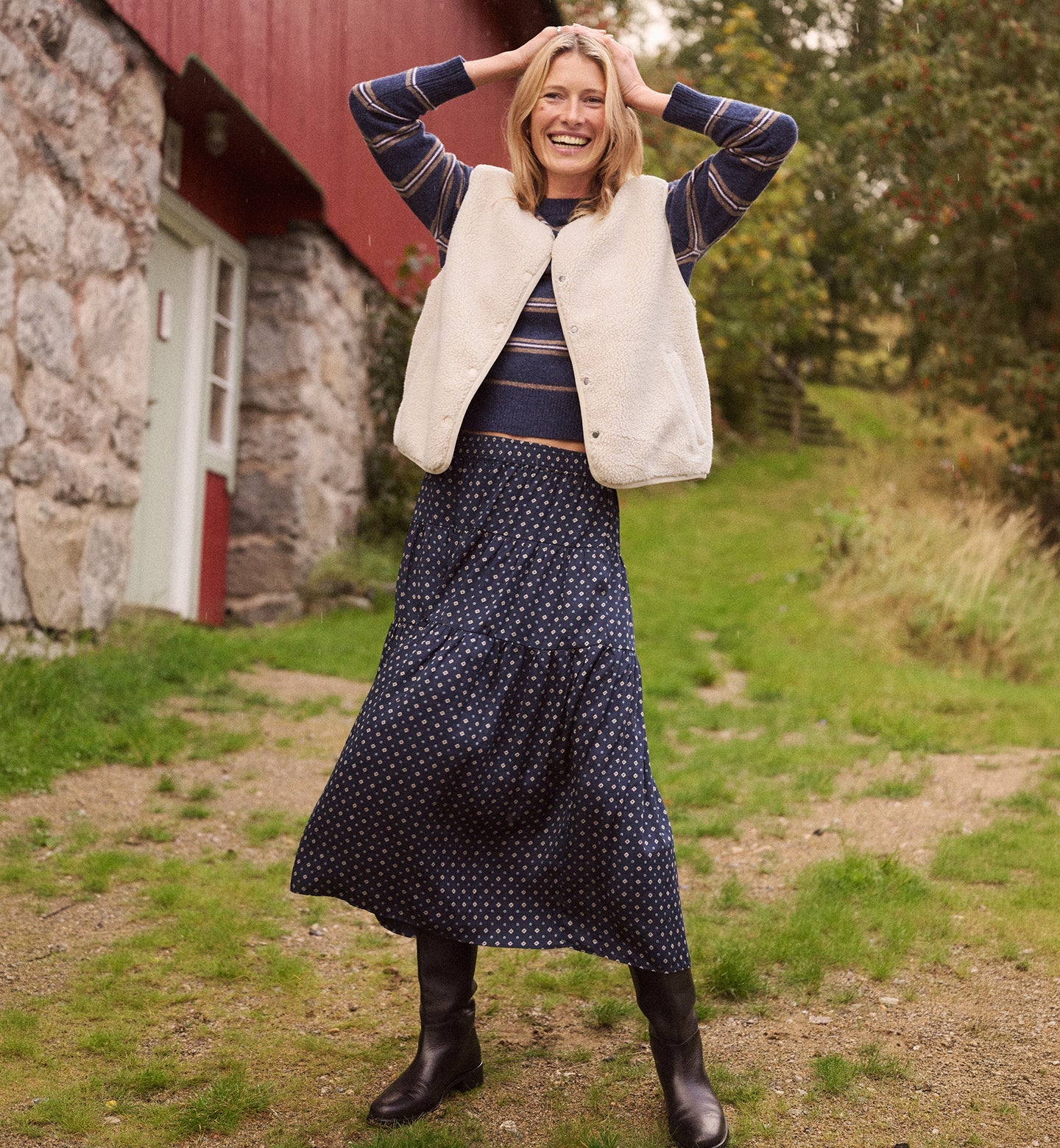 Seasonal outfit styling